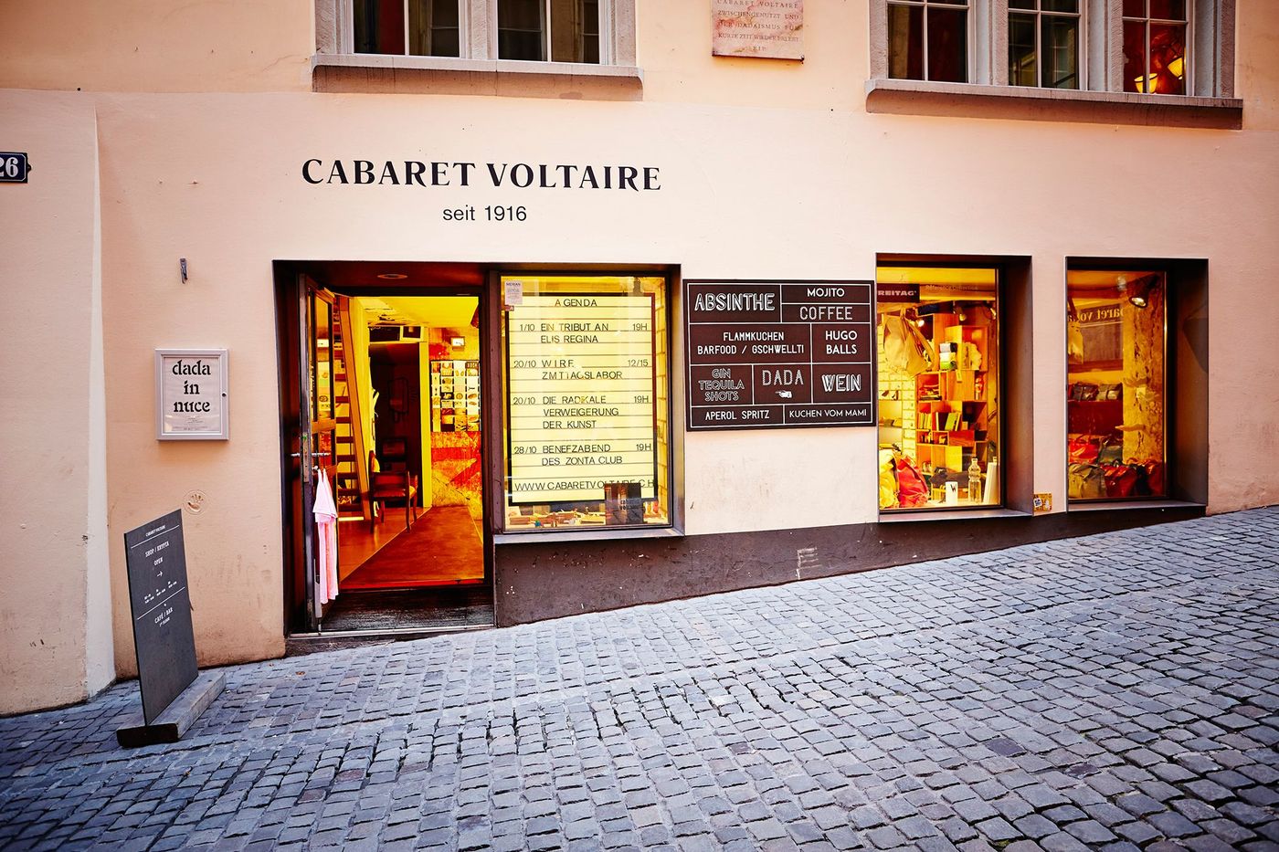 Café Voltaire, Zurich