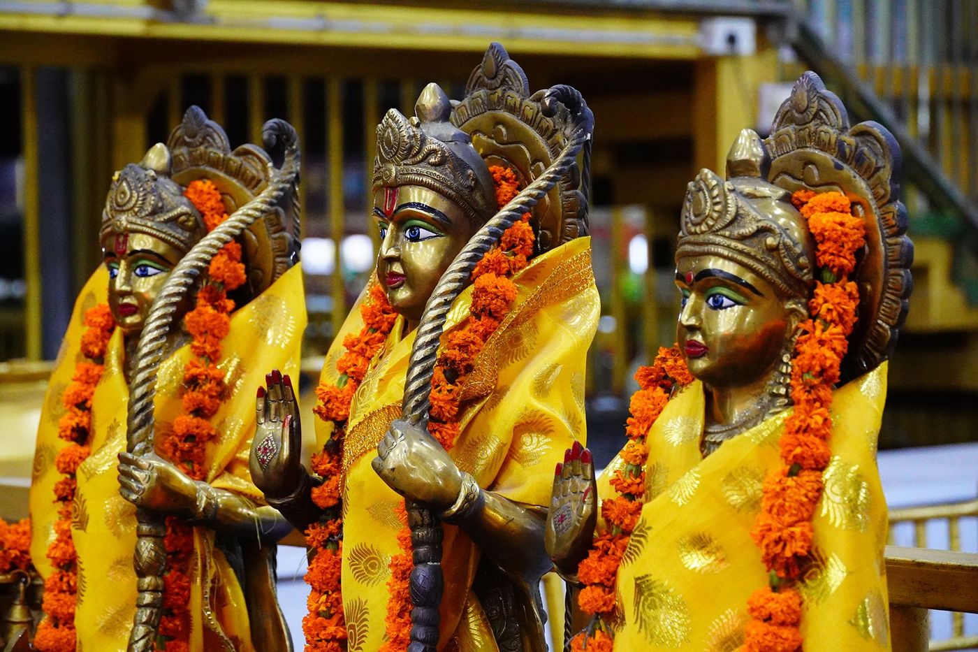 Statues de Sītā