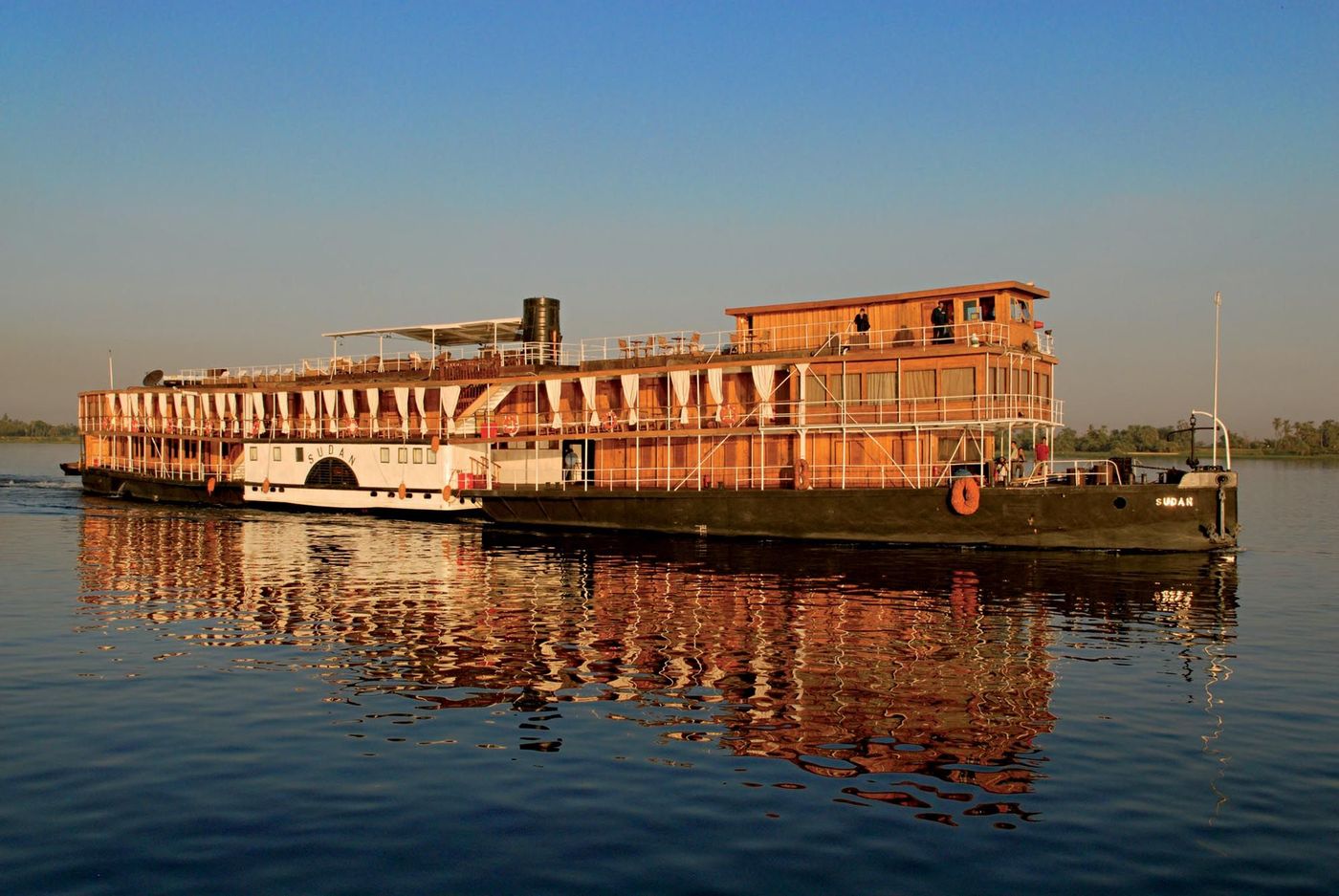 Steamship Sudan Bateau Egypte