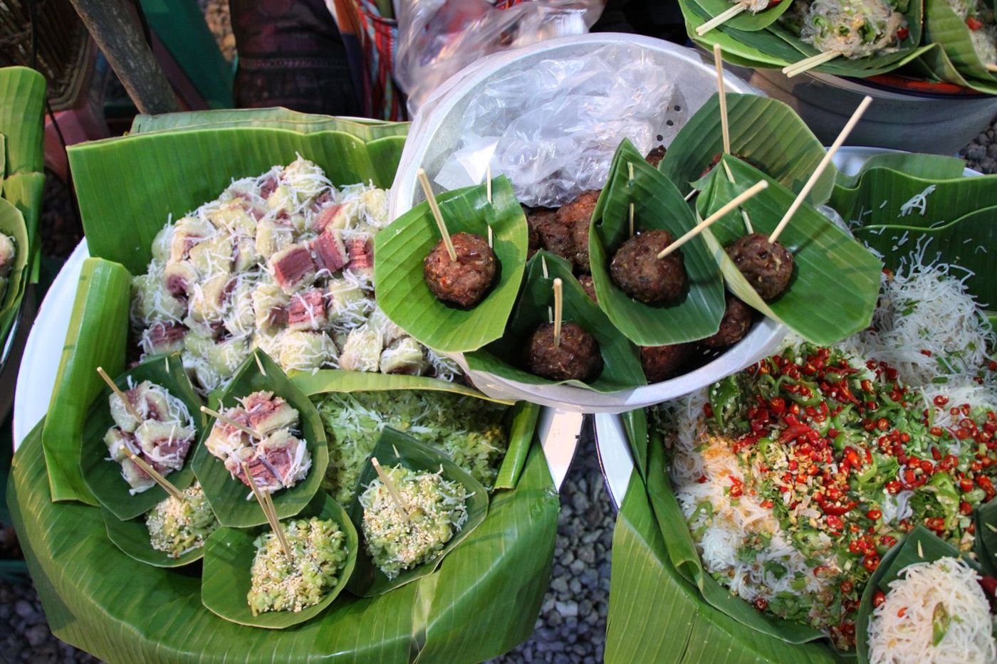 Street food Lanna Cuisine traditionnelle