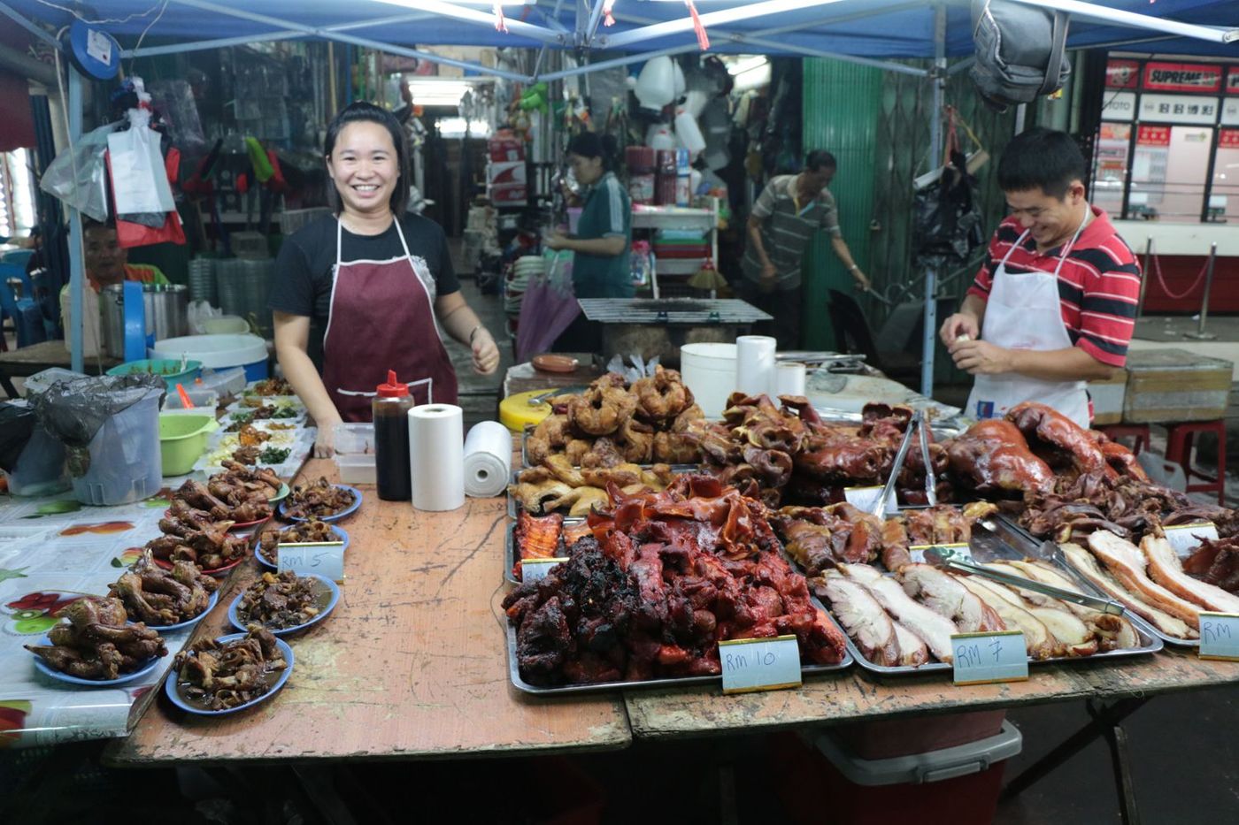 Street Food Malaisie Marche Nuit