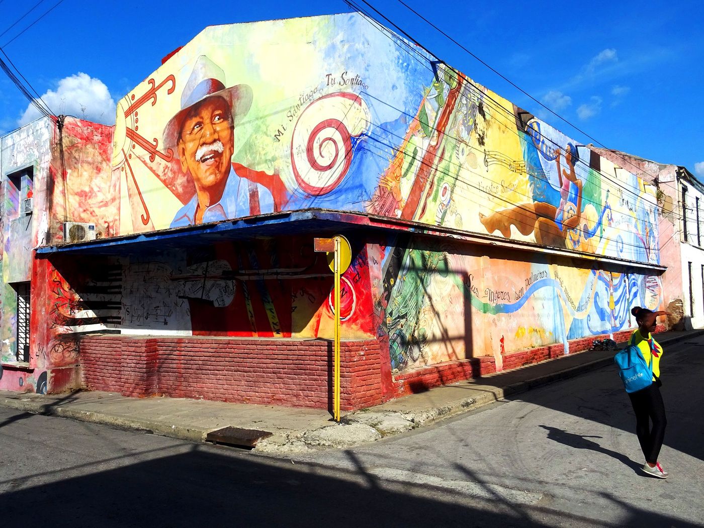 Street art -  Compay Segundo