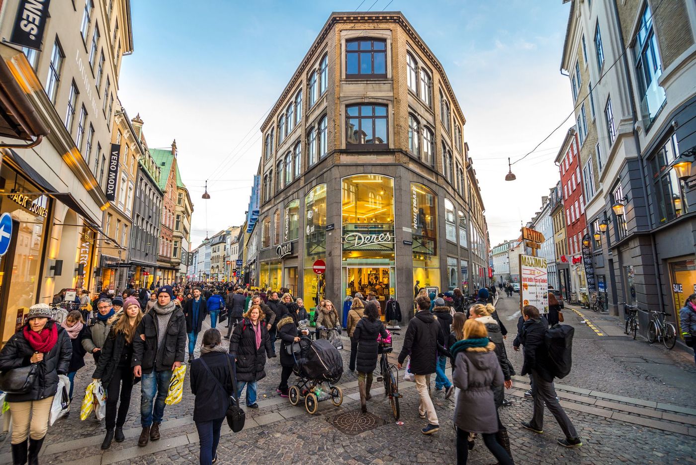 Stroget Rue Copenhague