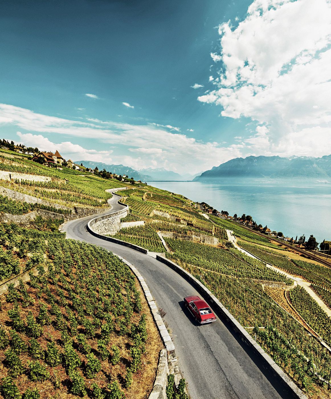 Suisse Lavaux Route