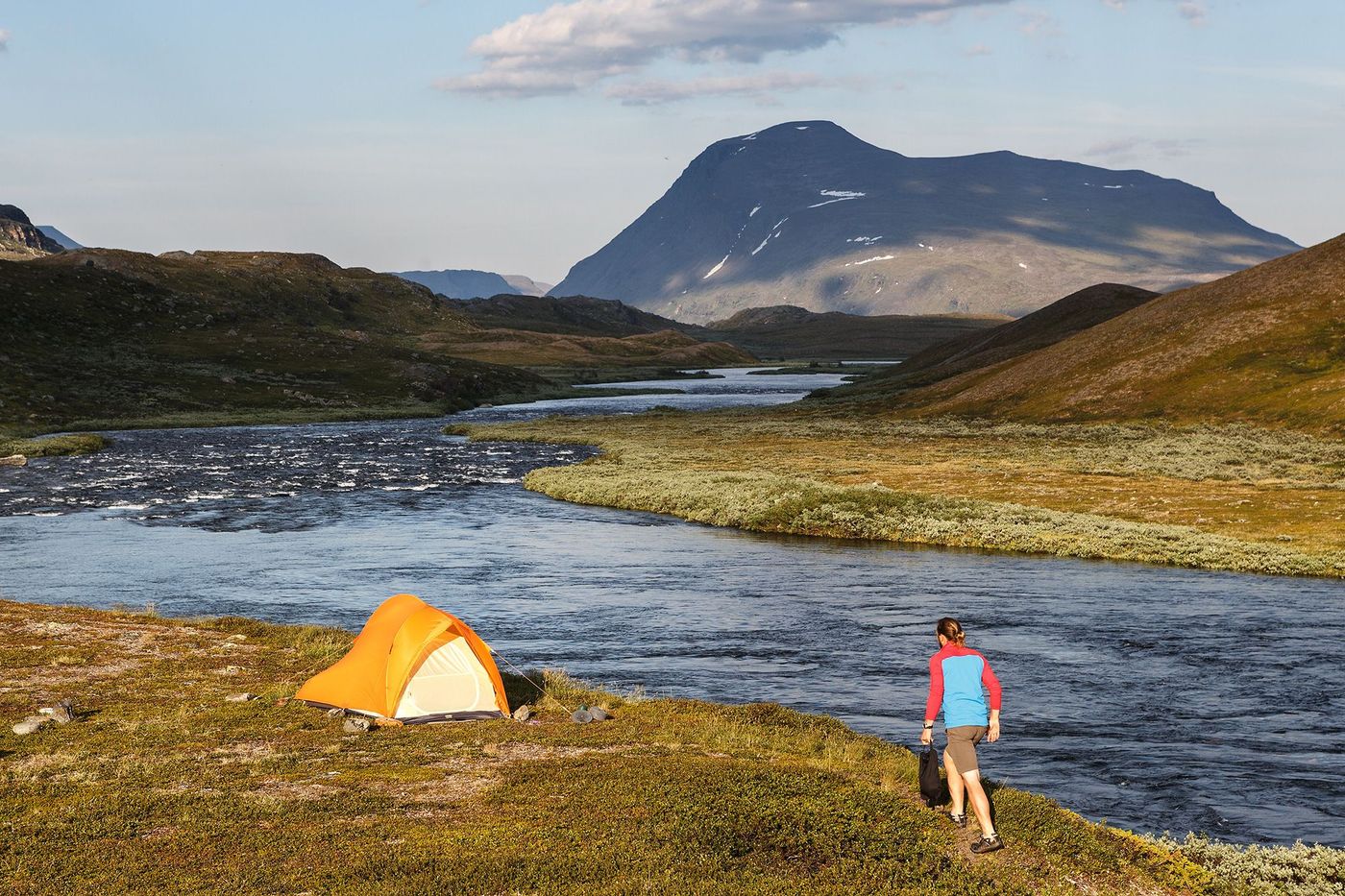 Suède Laponie Bivouac