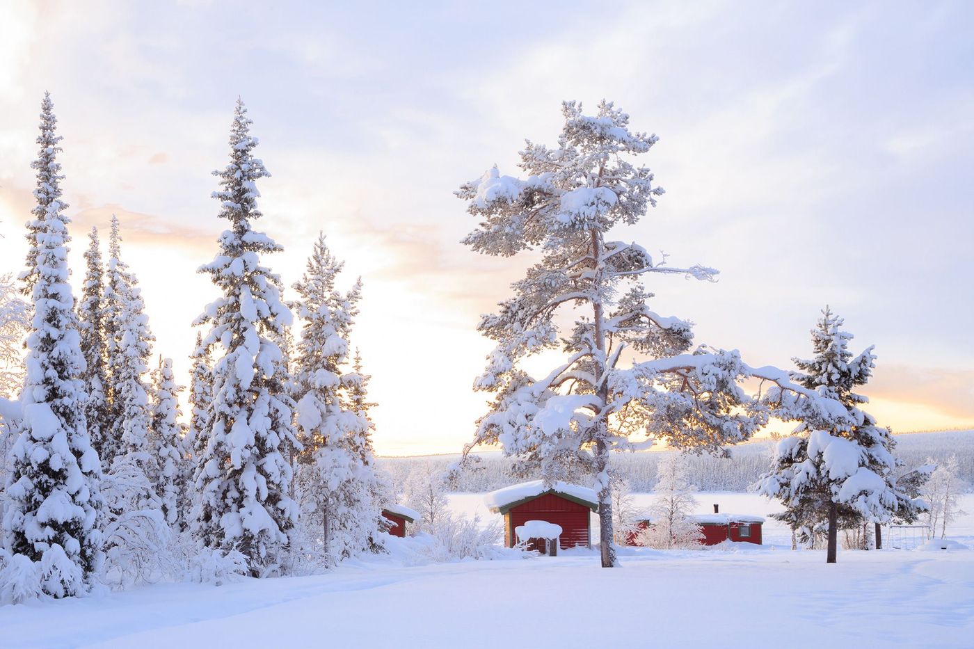 Suède Laponie Près de Kiruna