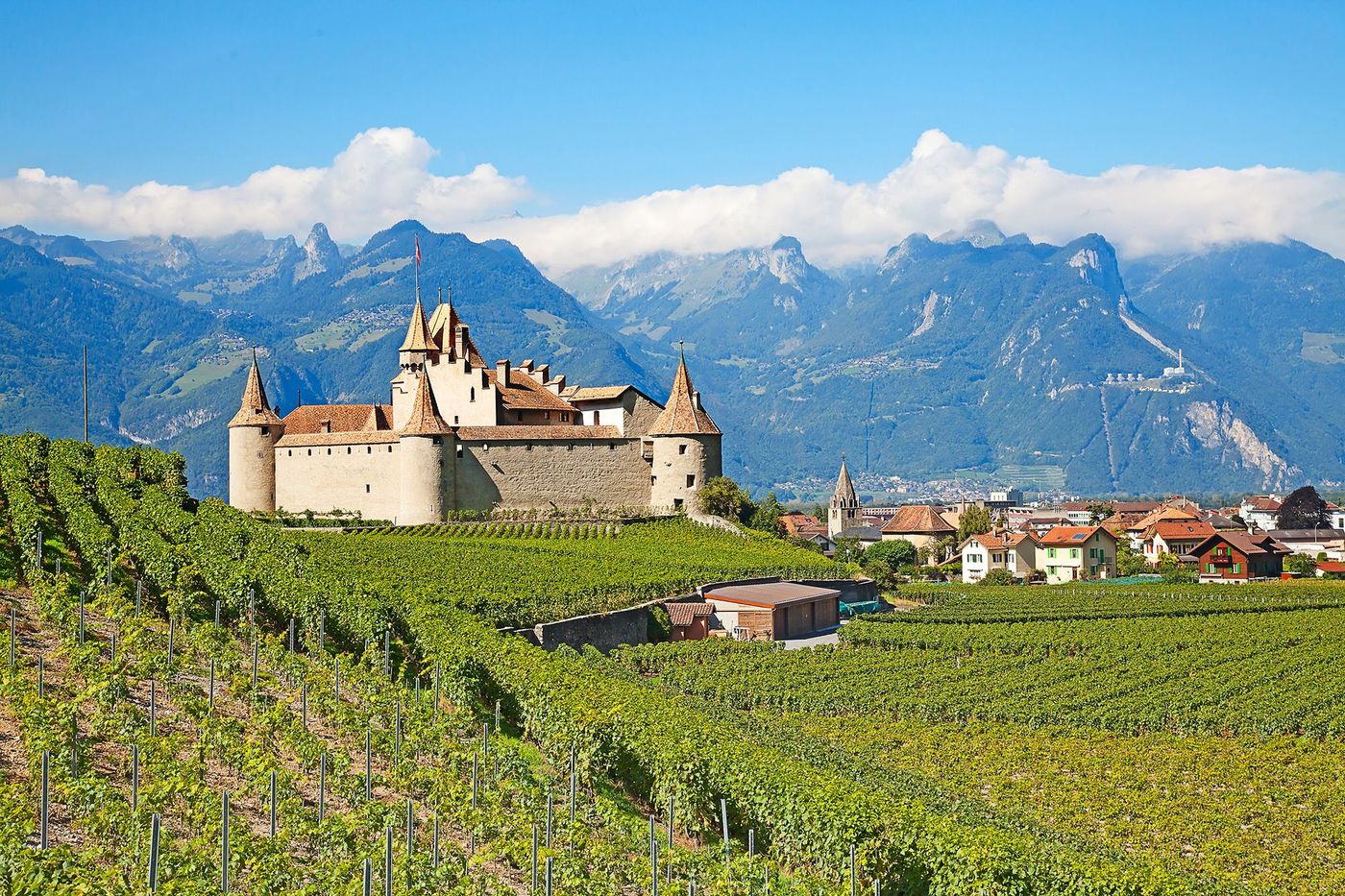 Suisse Canton de Vaud Château d'Aigle