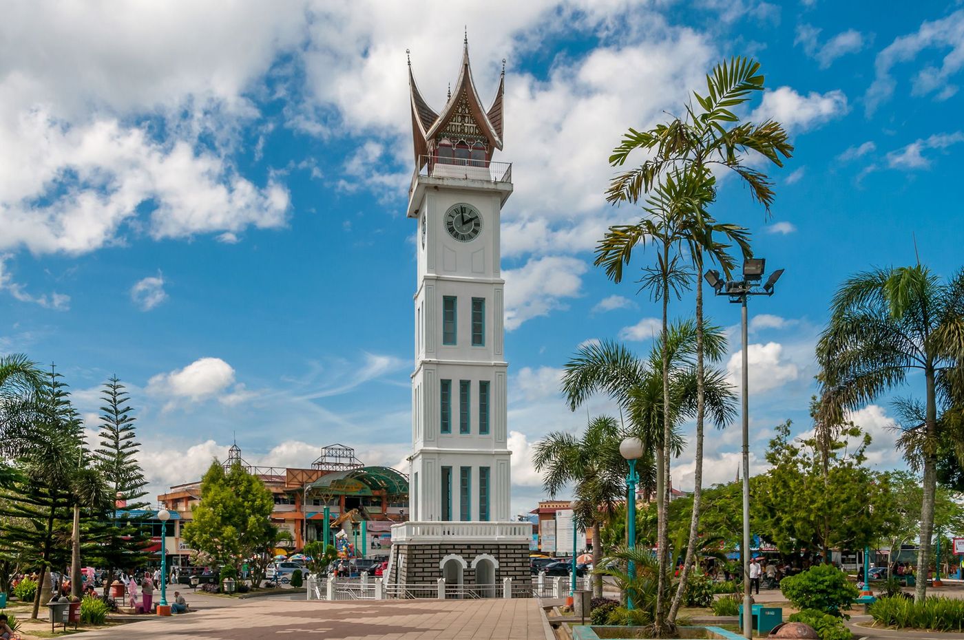 Sumatra Bukittinggi Horloge Jam Gadang