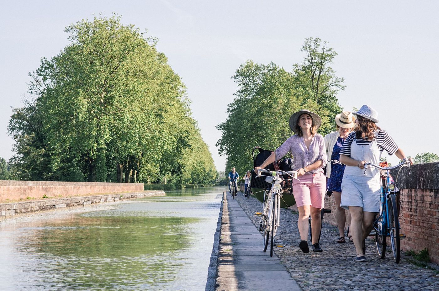 Sur le pont-canal du Cacor - Moissac
