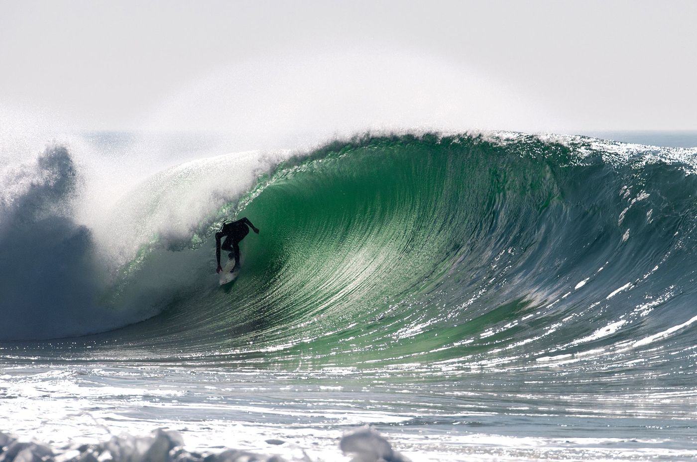 Surfeur à Hossegor