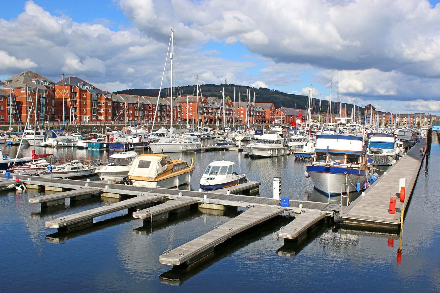 Pays de Galles Marina de Swansea