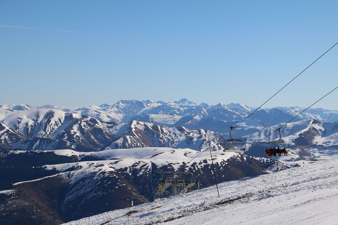 Télésiège à Saint-Lary-Soulan