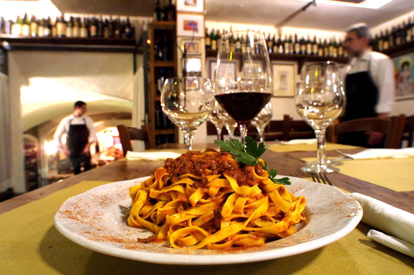 Italie Bologne Tagliatelle al ragu