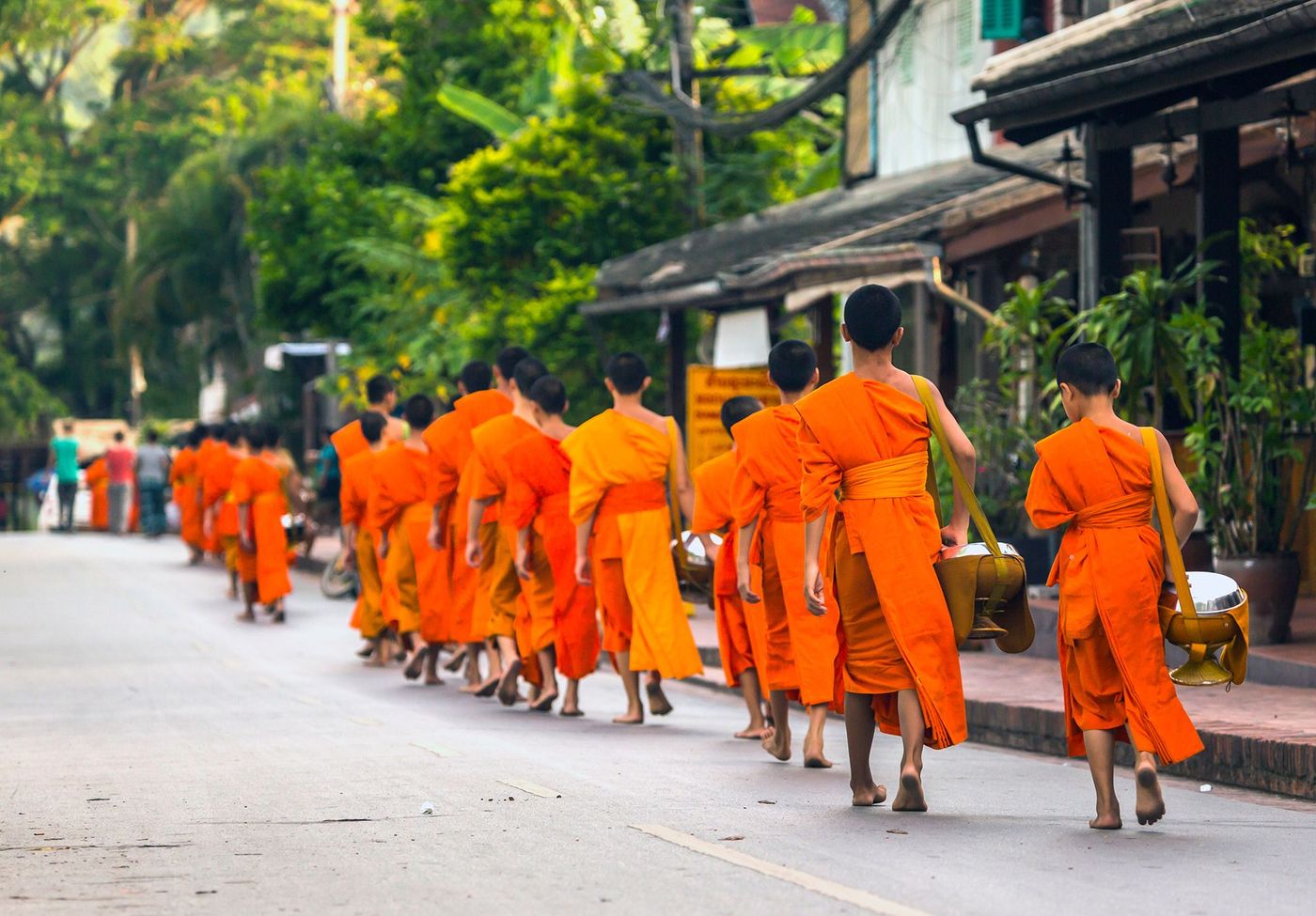 Tak Bat - Luang Prabang