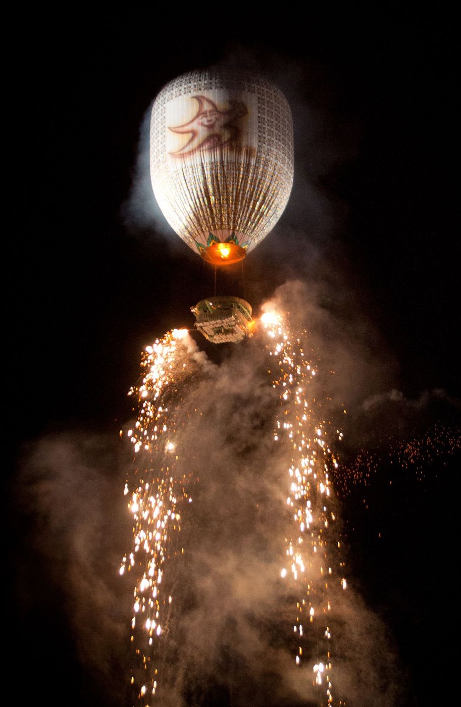 Birmanie Taunggyi Hot air ballon festival