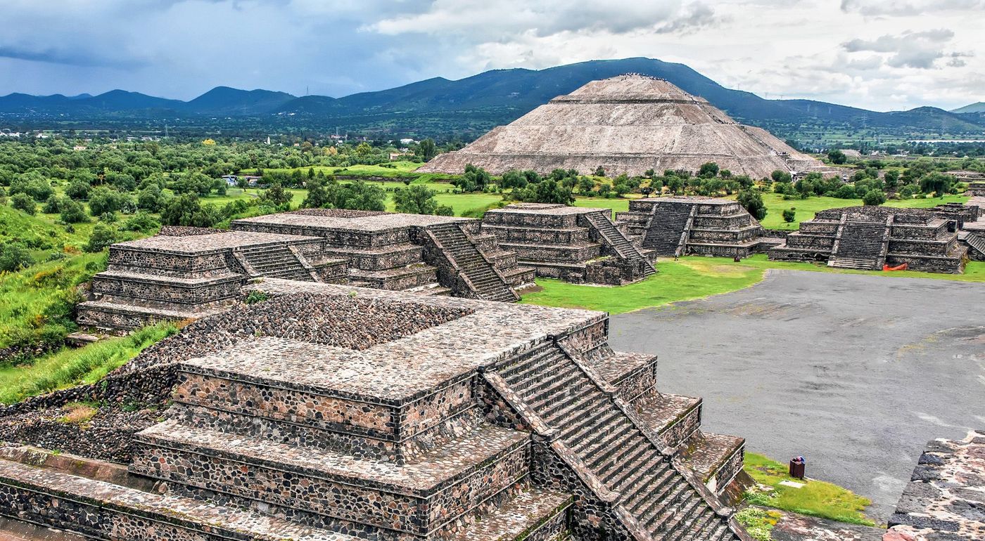 Teotihuacan Temples Mexique