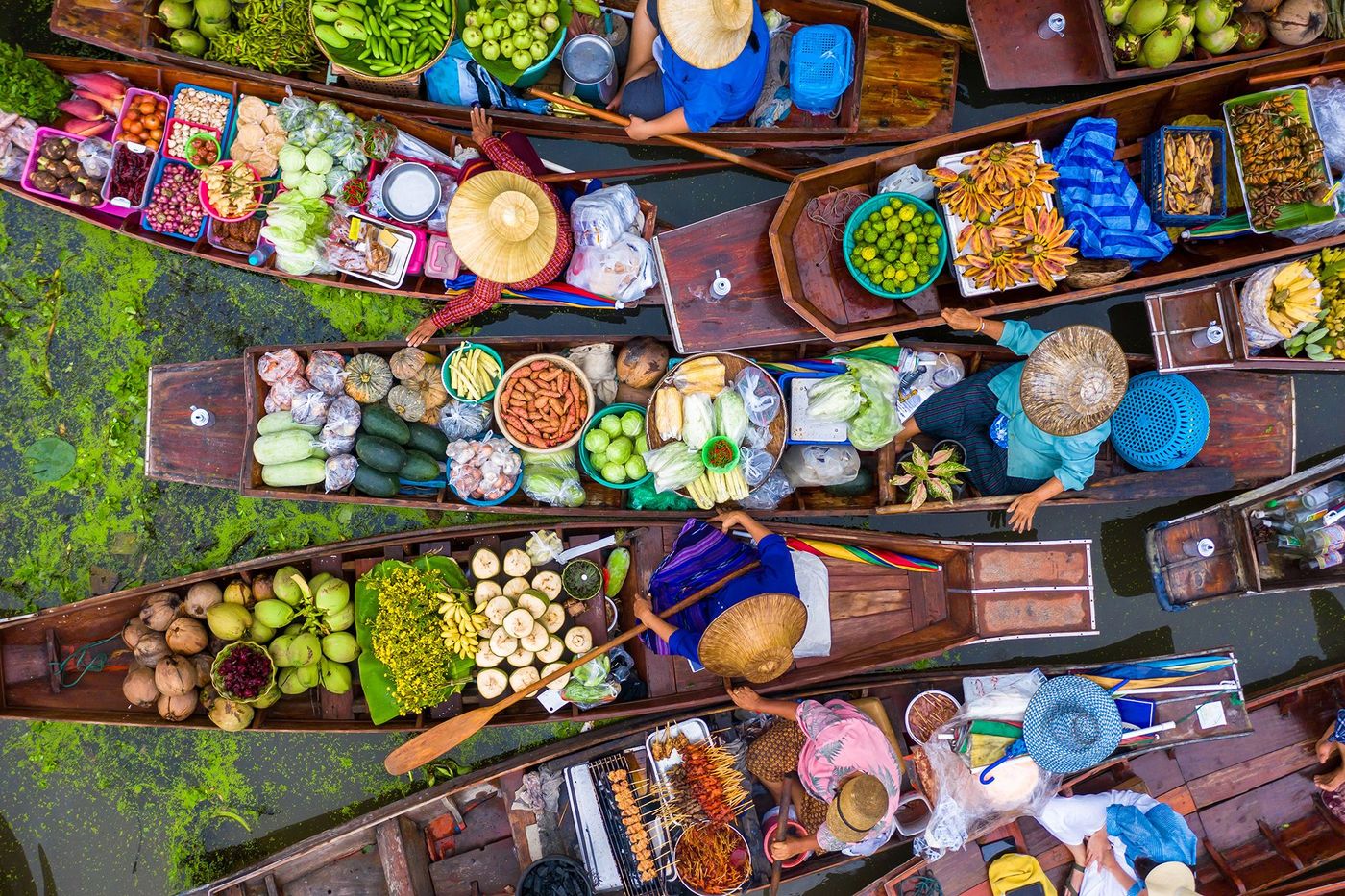 Thailande Damnoen Saduak
