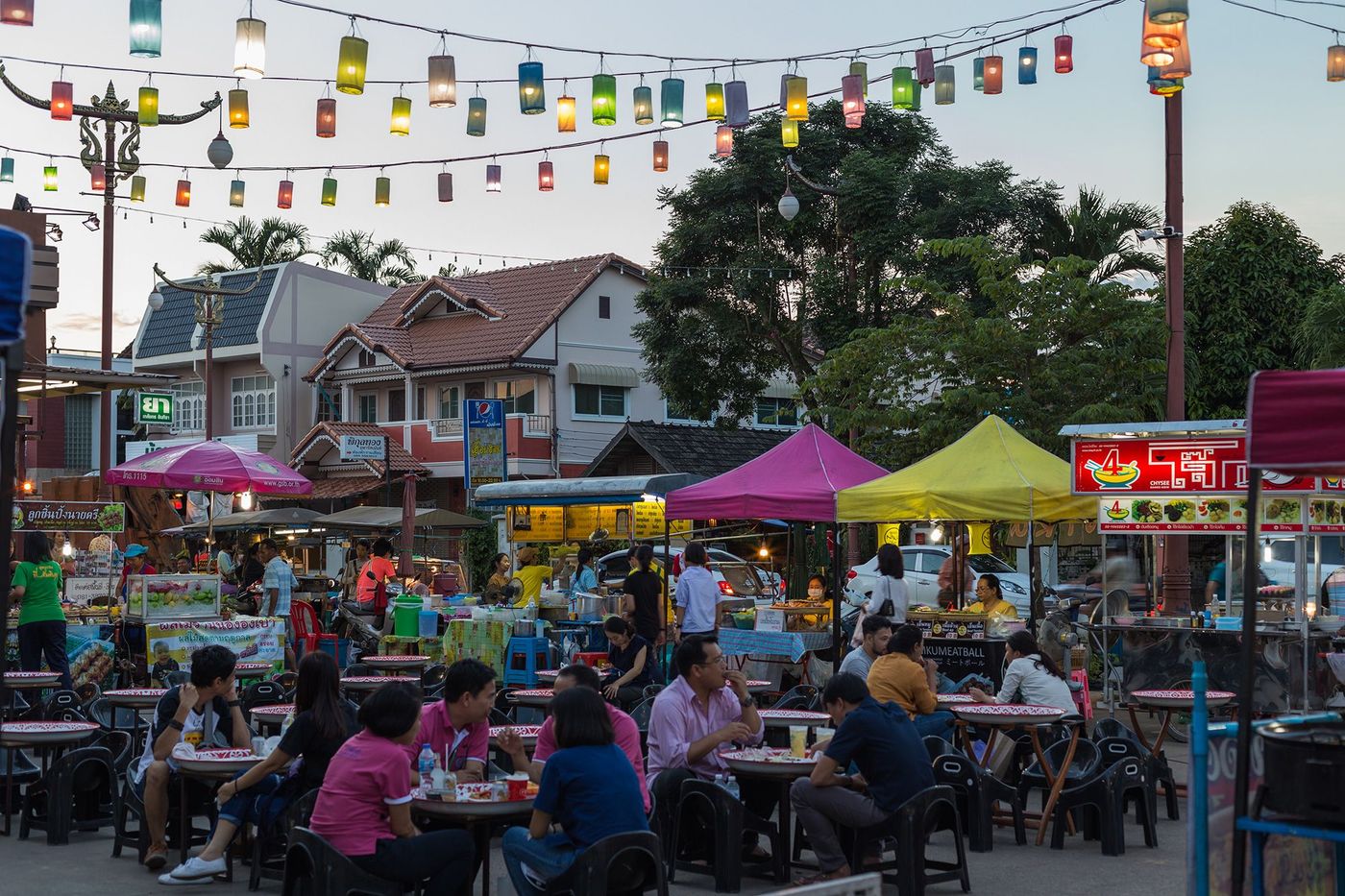Thaïlande Nan Marché de nuit