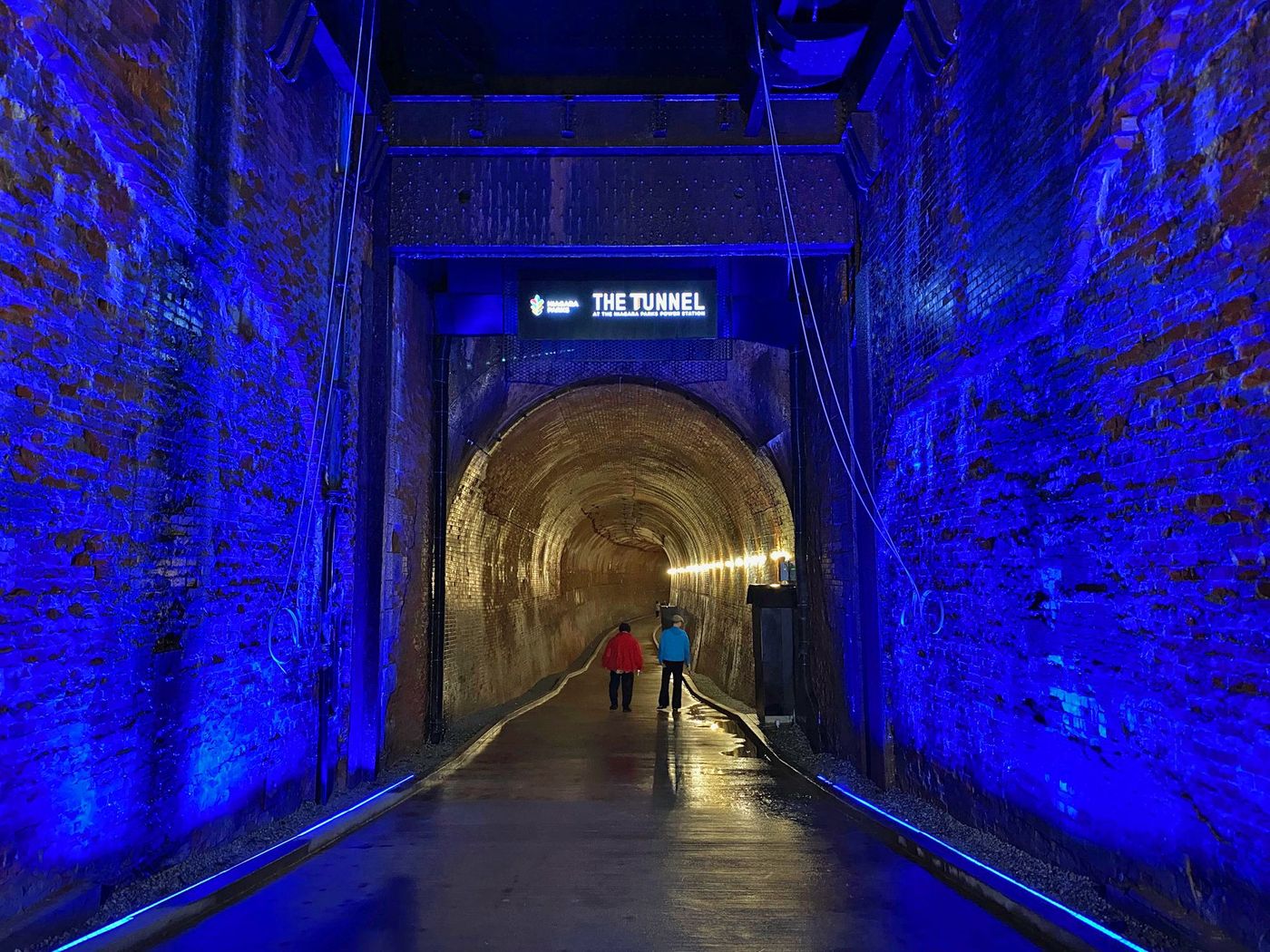 Centrale électrique de Niagara Parks - début de The tunnel