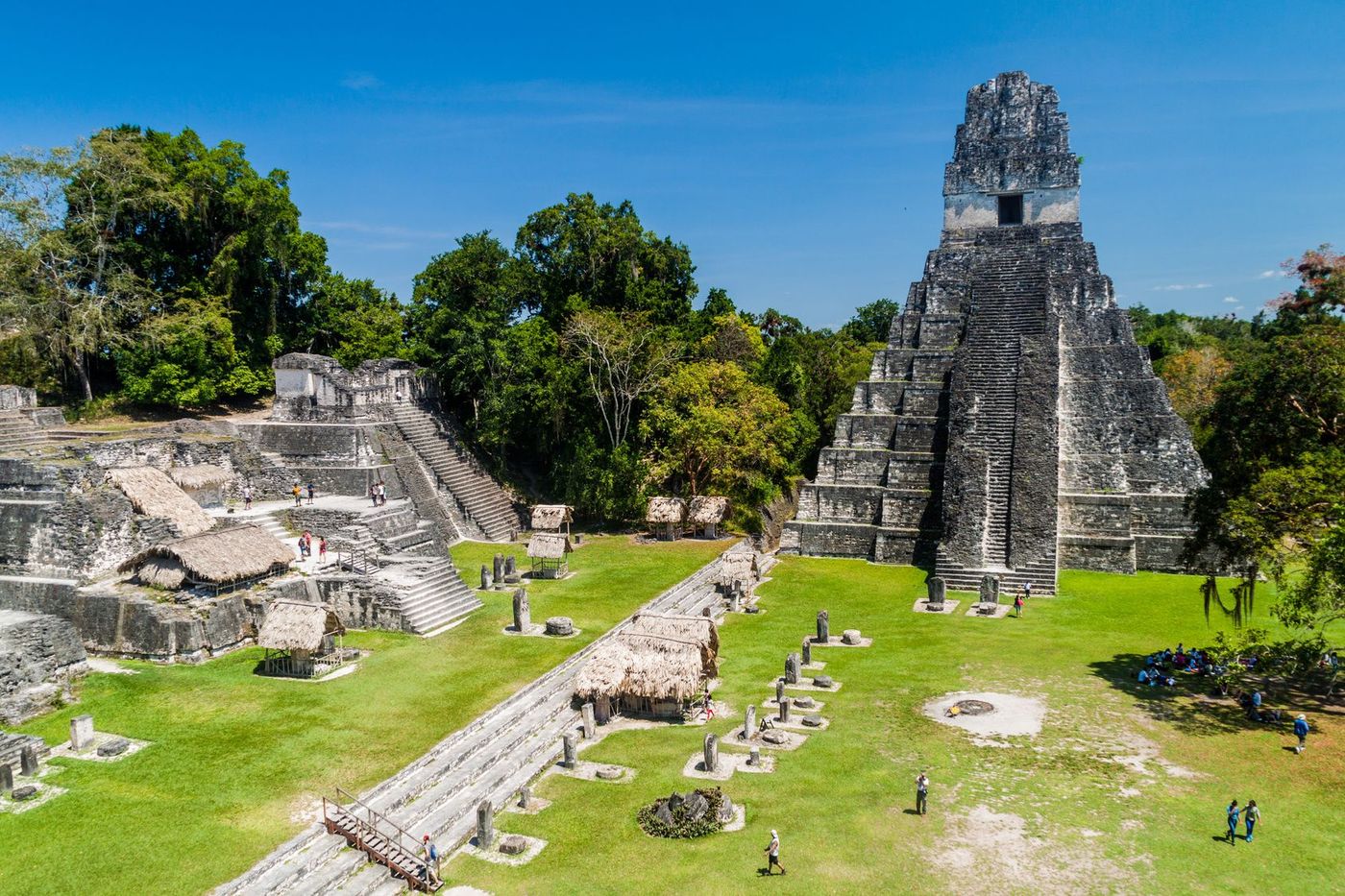 Guatemala Tikal Gran Plaza