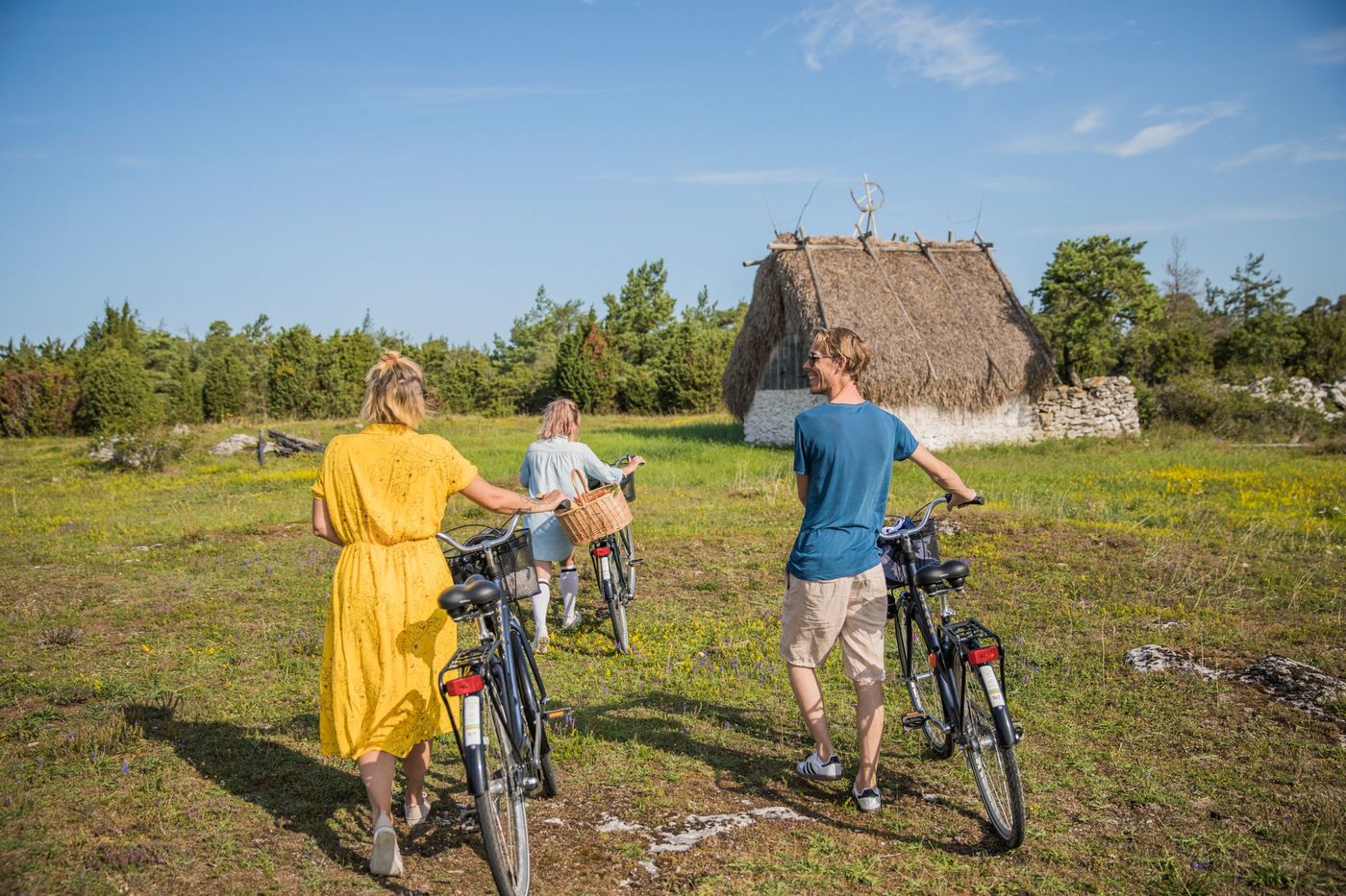 Vélo sur l’île de Gotland