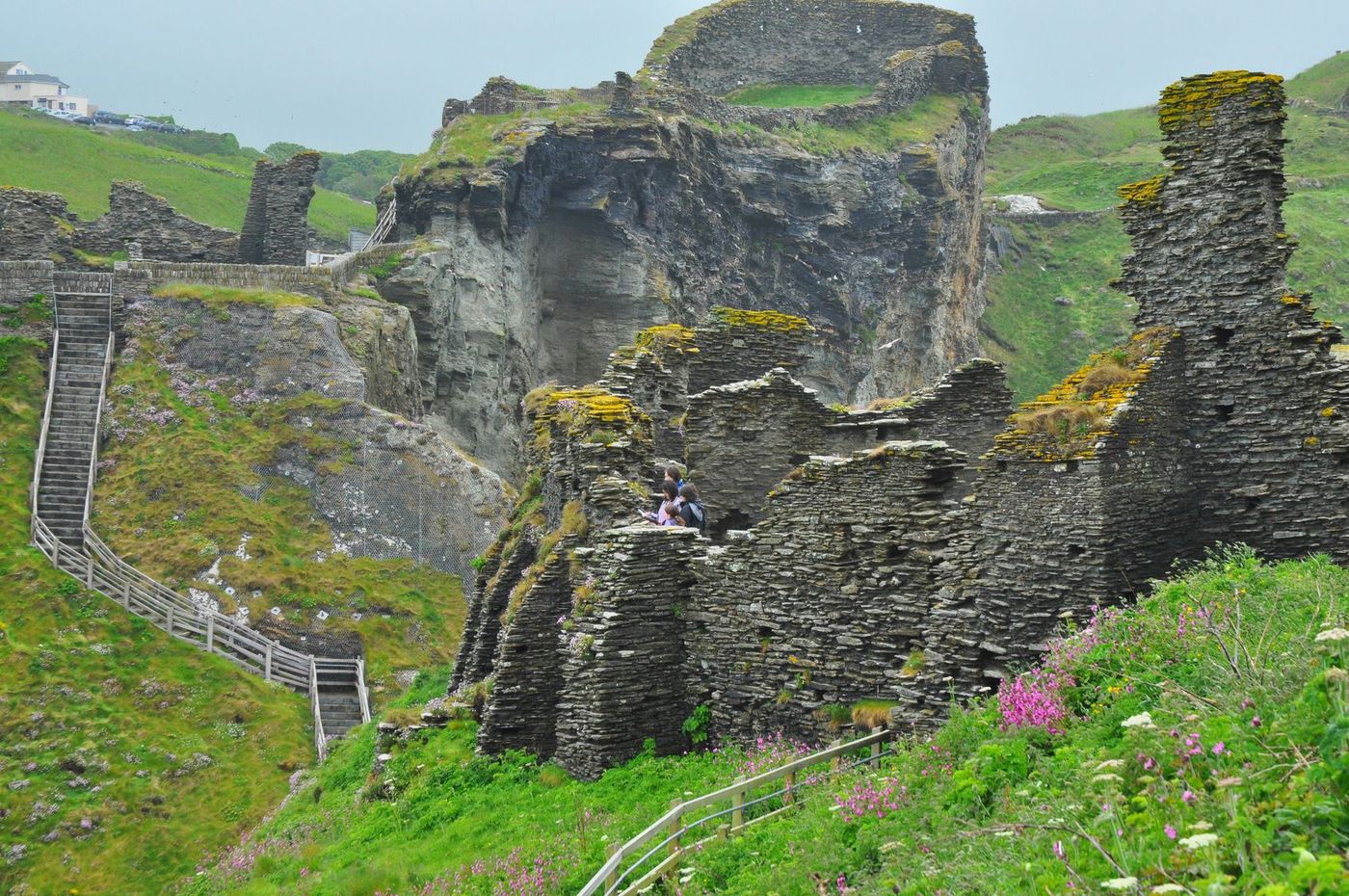 Angleterre Cornouailles Château de Tintagel