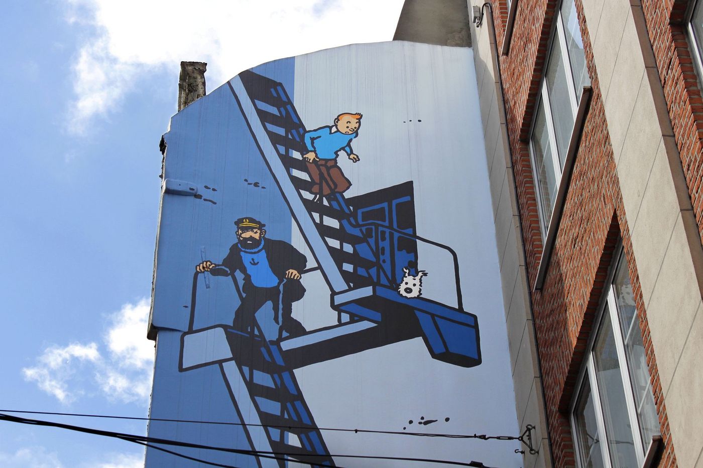 Tintin Bruxelles Street Art