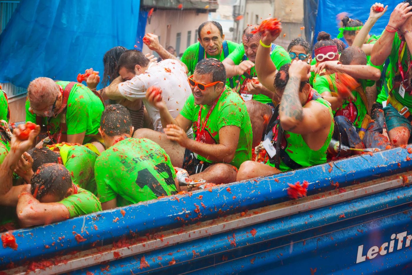 Tomatina Fête Espagne