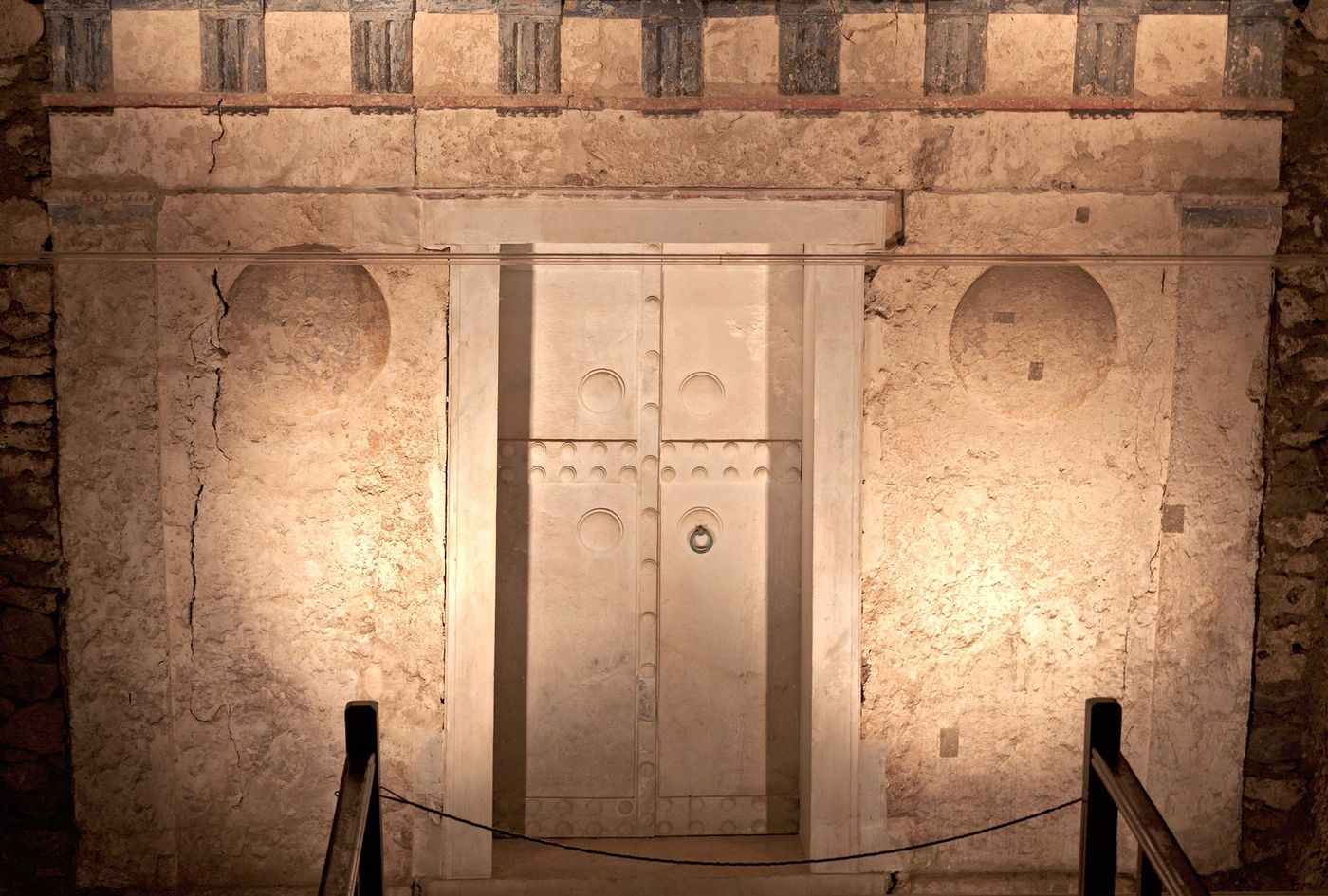 Tombe macédonienne - musée souterrain de Vergina