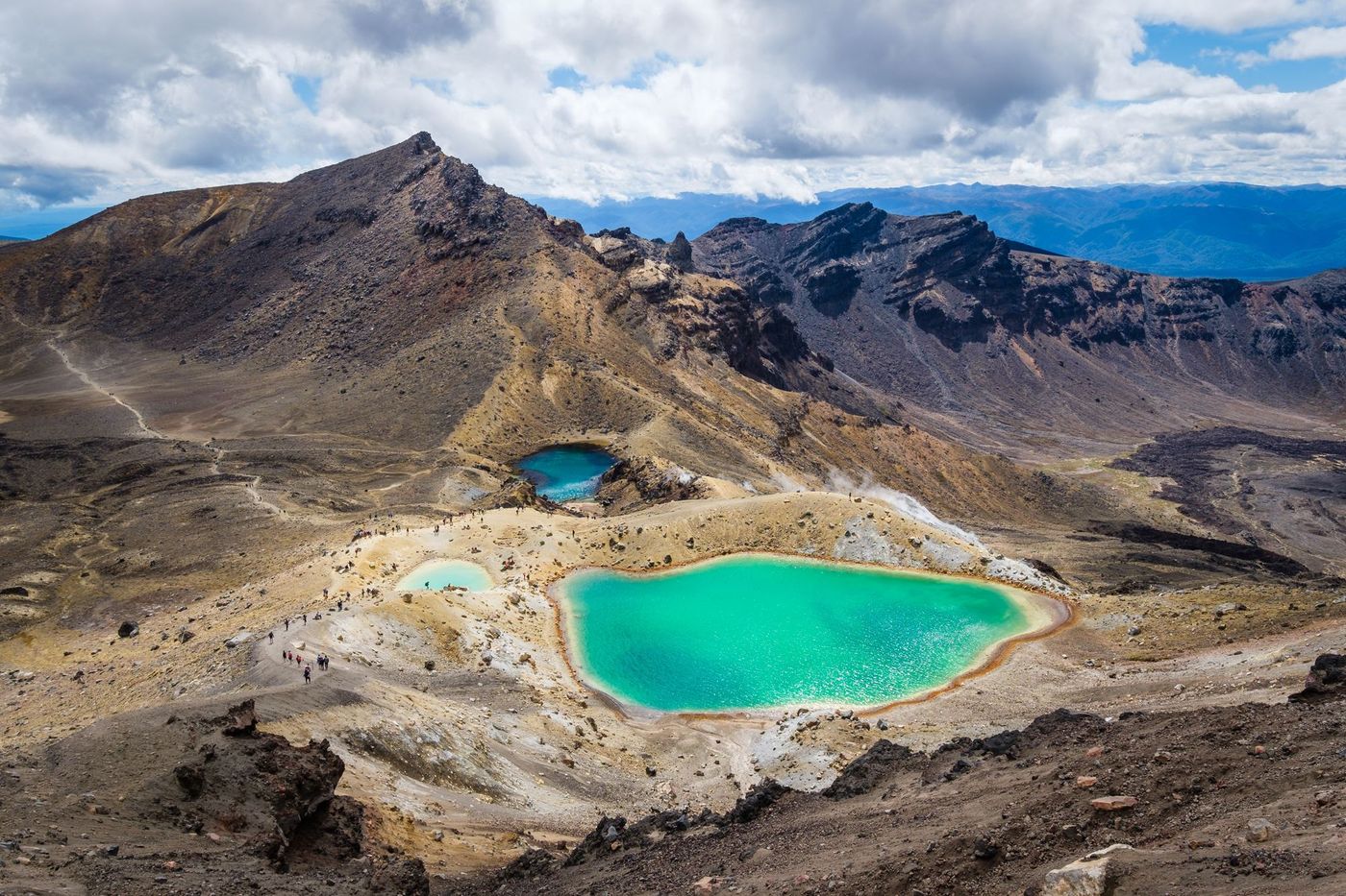 Tongariro Parc Nouvelle Zelande