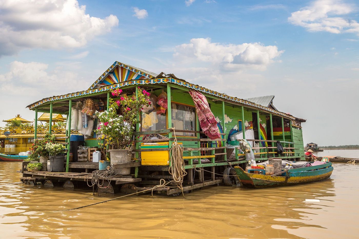 Tonlé Sap - Maison de Chams