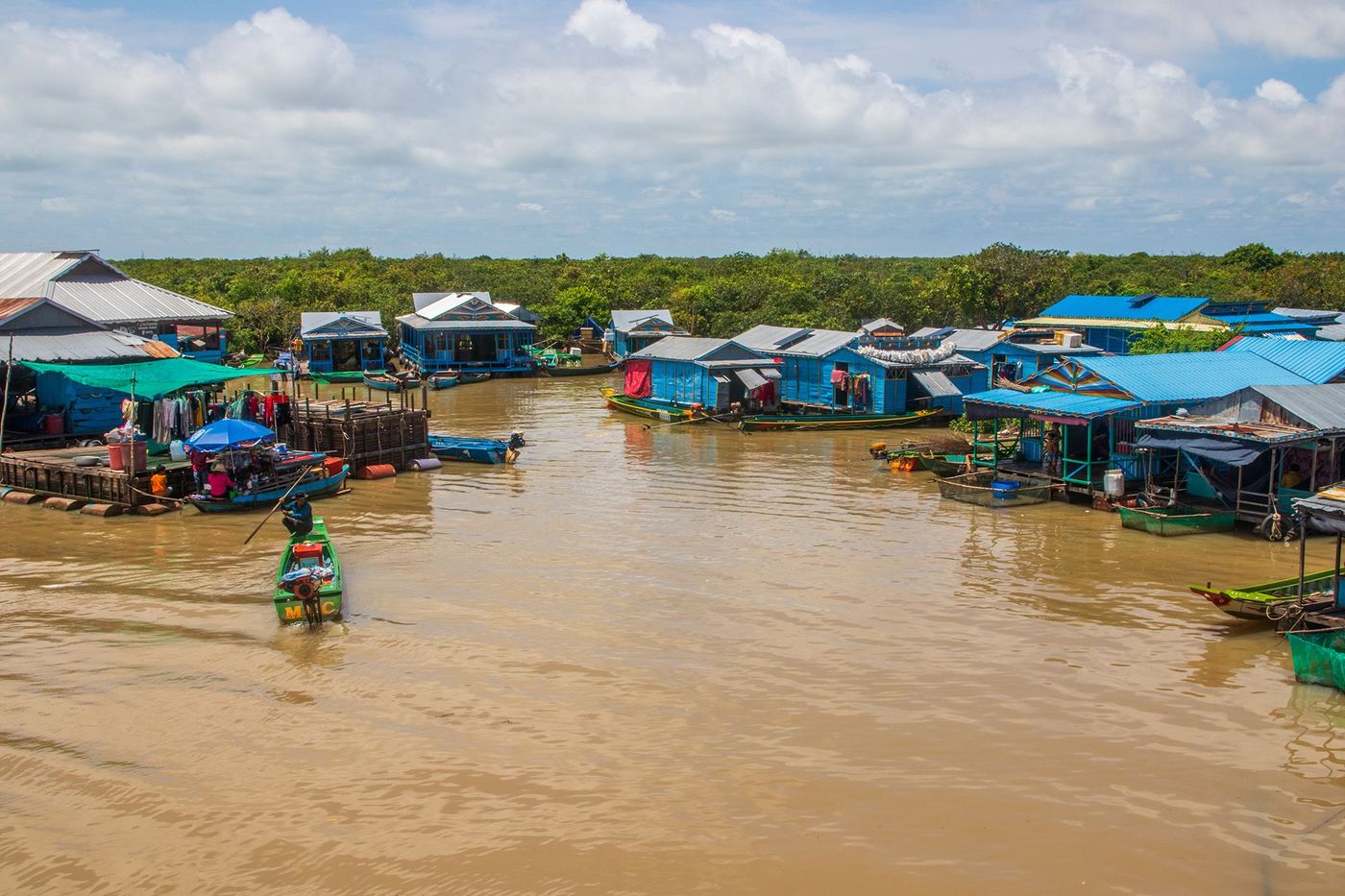 Tonlé Sap - village flottant