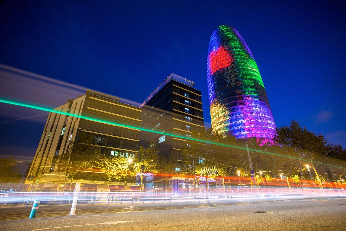 Torre Agbar Barcelone Espagne