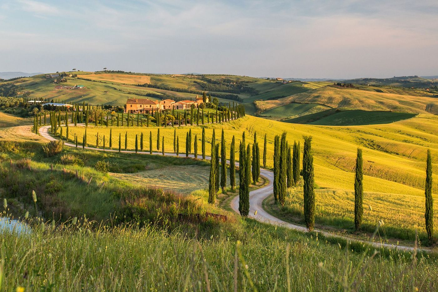 Toscane Route Cyprès