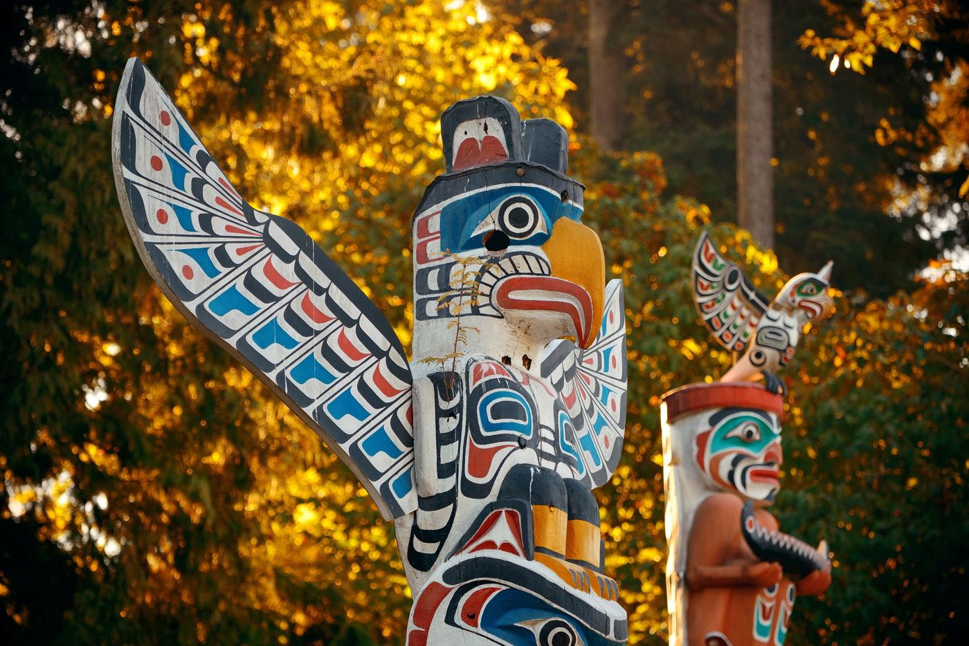 Totems Indiens Canada