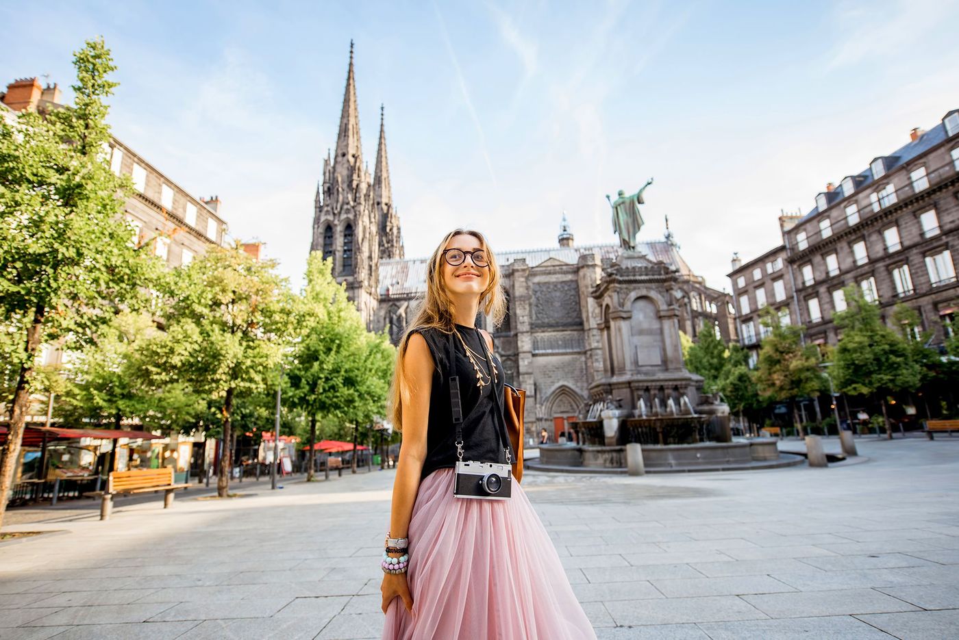 Touriste à Clermont-Ferrand