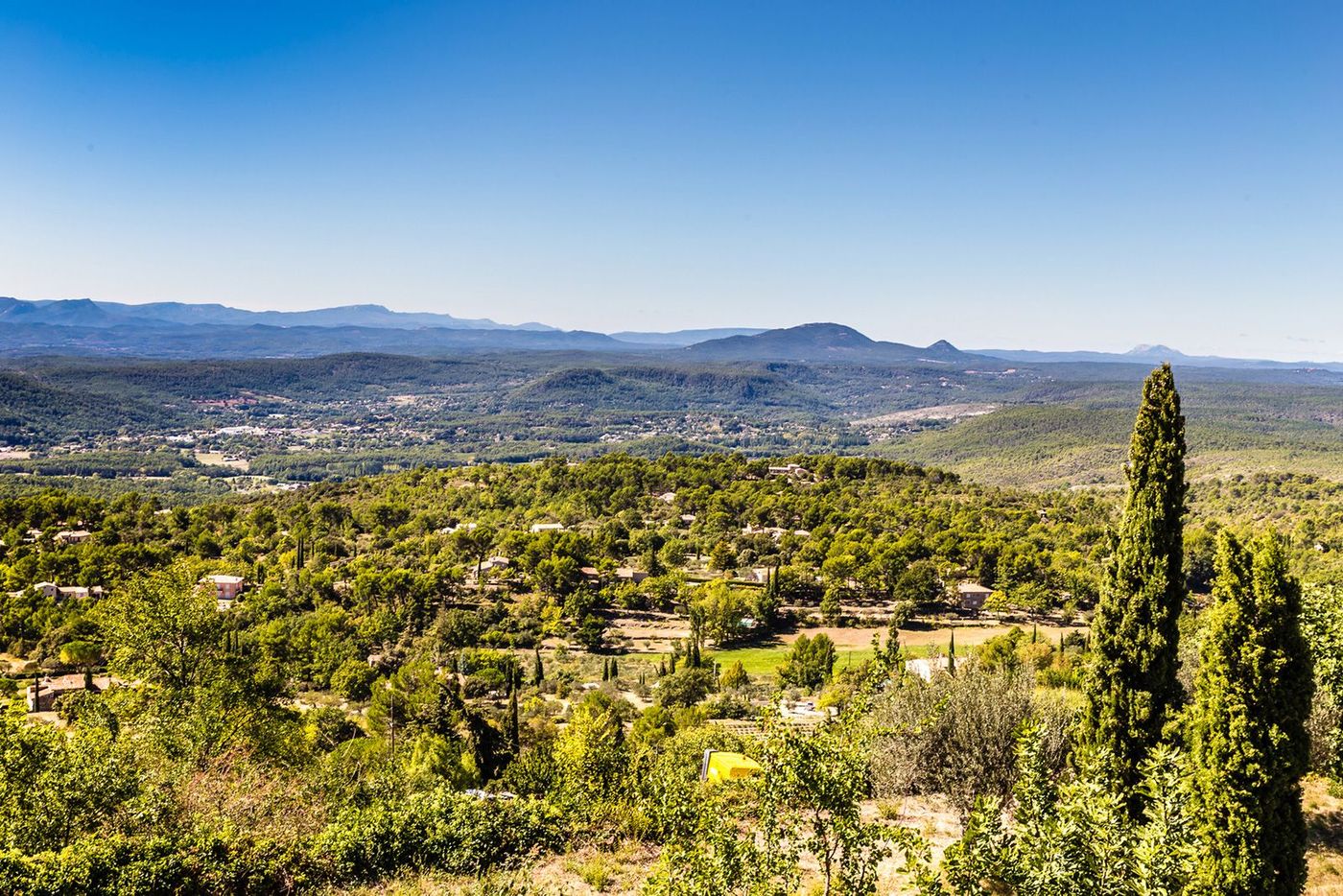 Provence-Alpes-Côte d'Azur Var Panorama depuis Tourtour