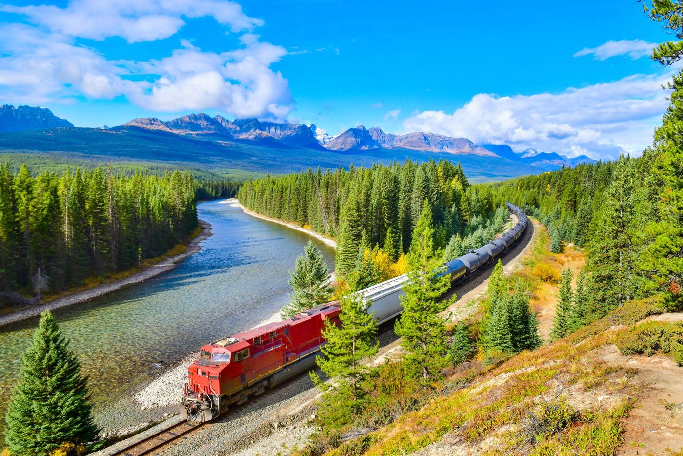 Train Rocheuses Canada