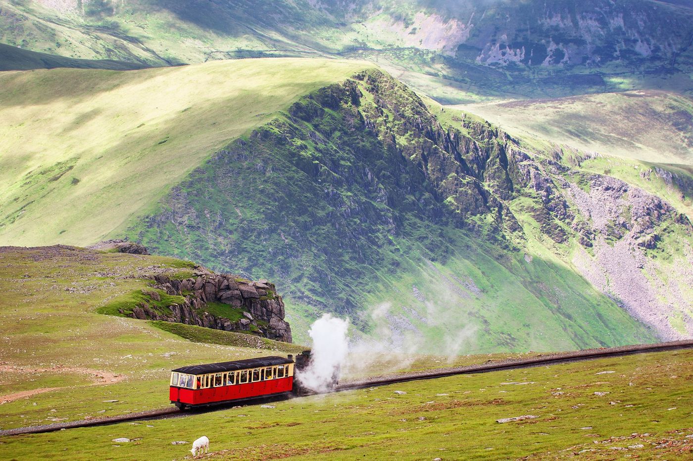 Tran du mont Snowdon