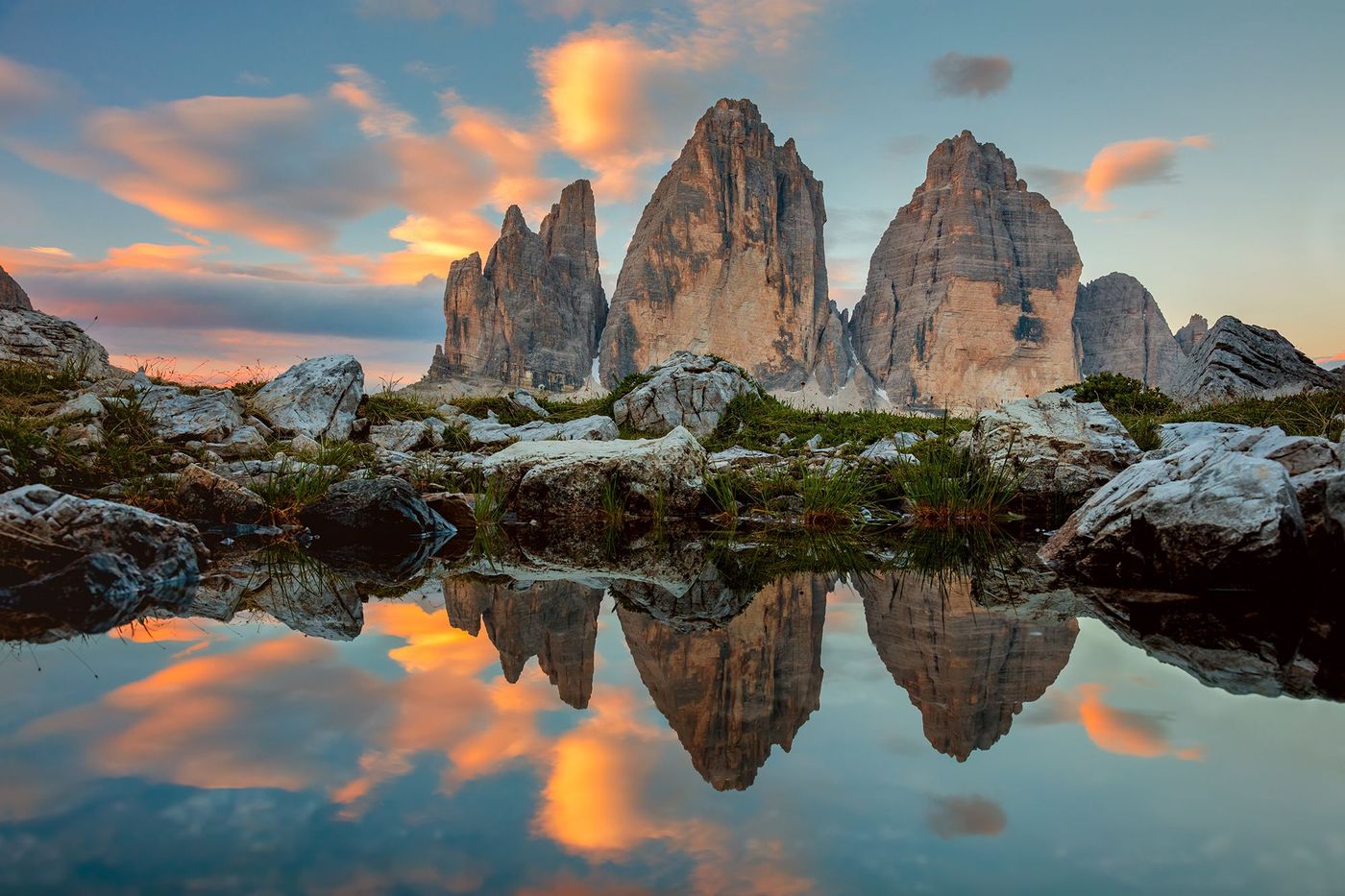 Italie Dolomites Tre Cime di Lavaredo