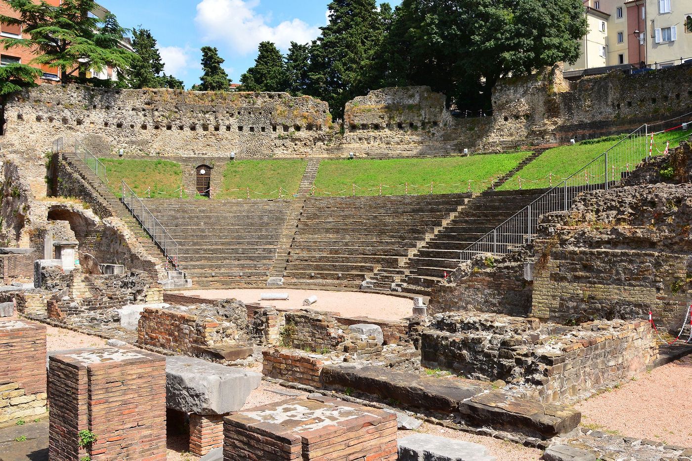 Italie Frioul Trieste Théâtre romain
