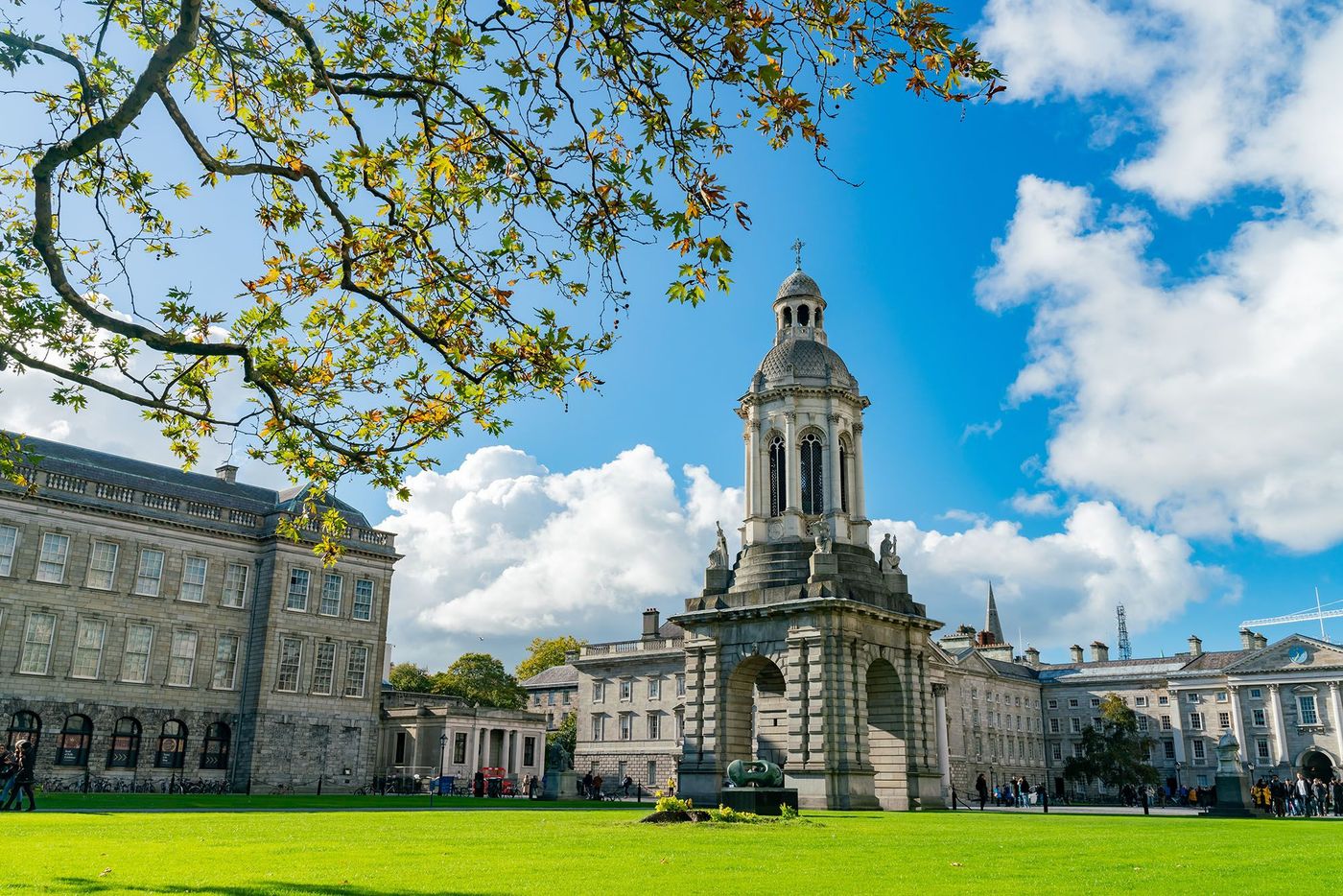 Le campanile du Trinity College - Dublin