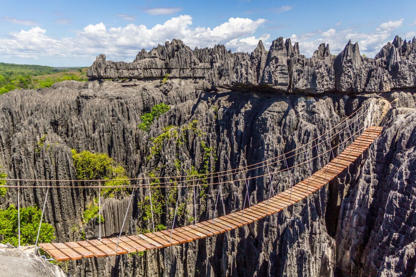 Tsingy de Bemaraha Madagascar Parc rocher