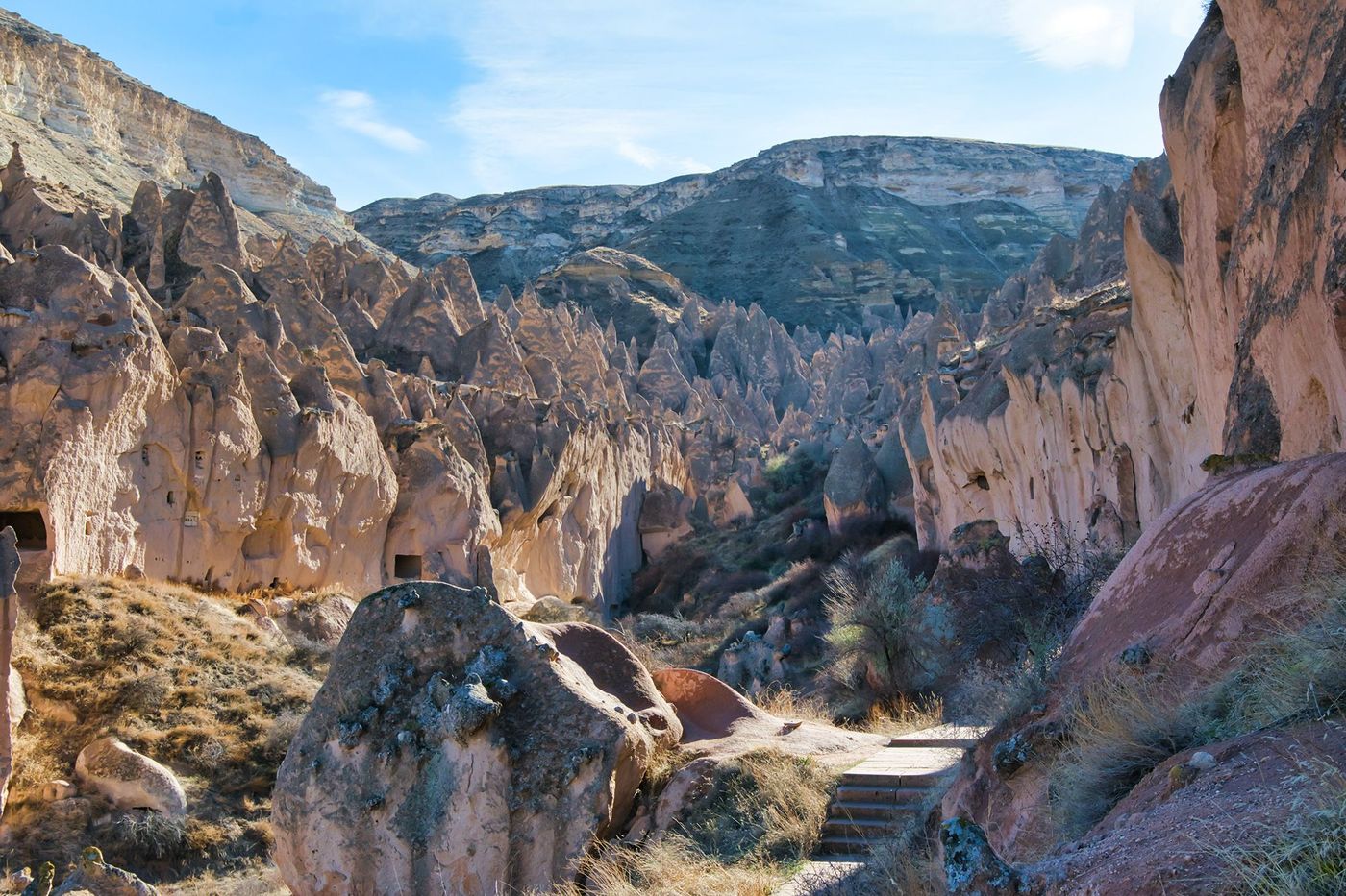 Turquie Cappadoce Musée plein air de Zelve