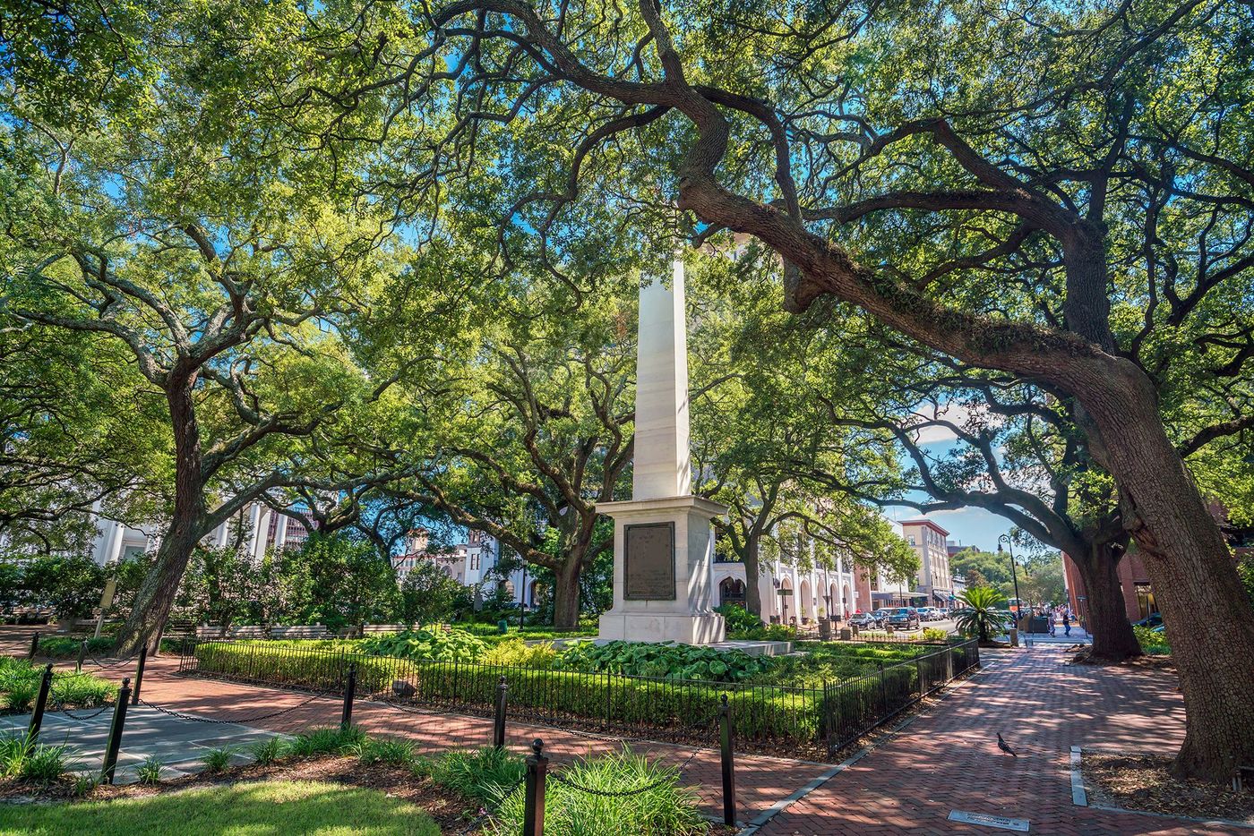 USA Savannah Square du centre historique