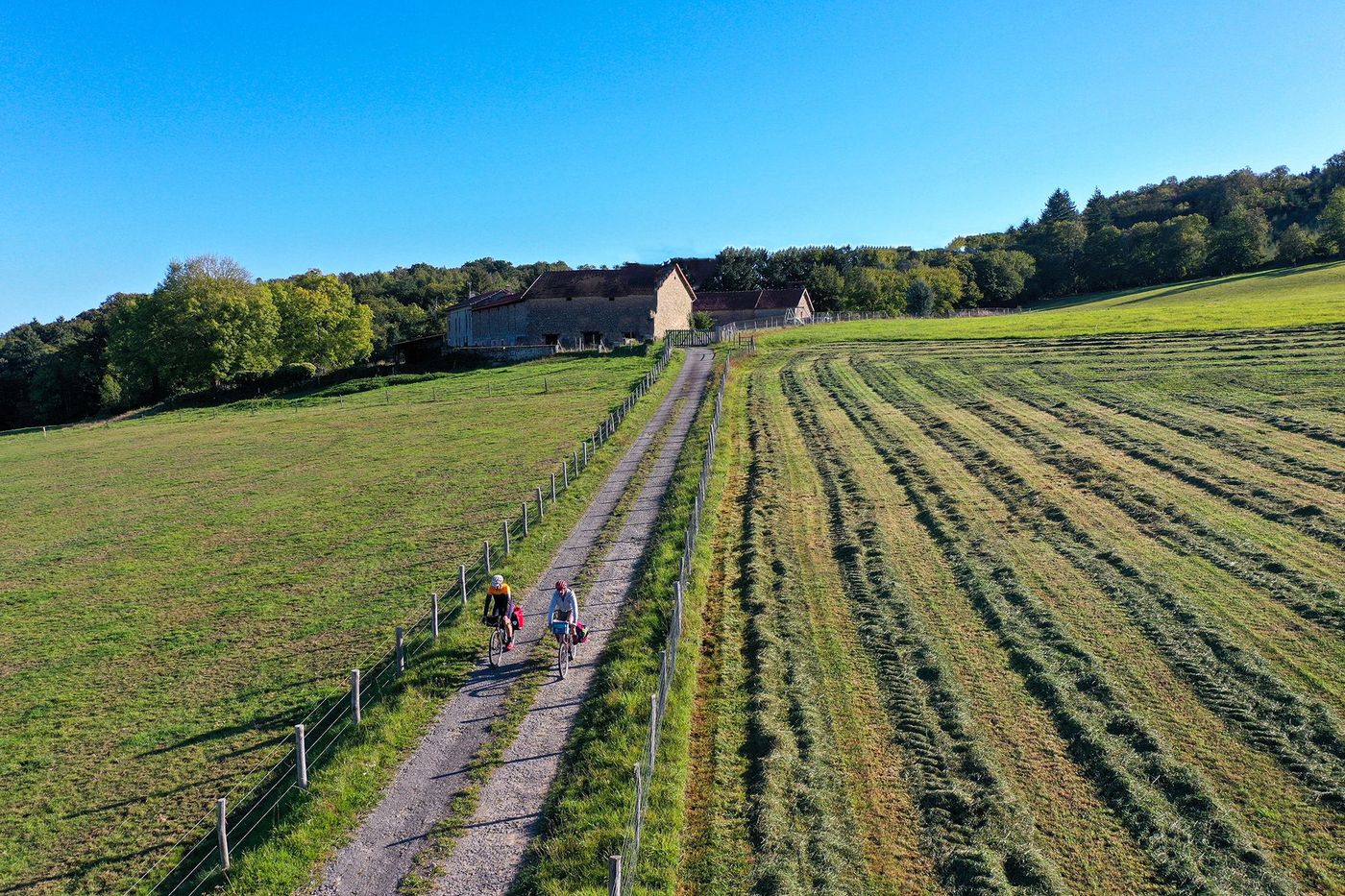Vélo dans la Creuse