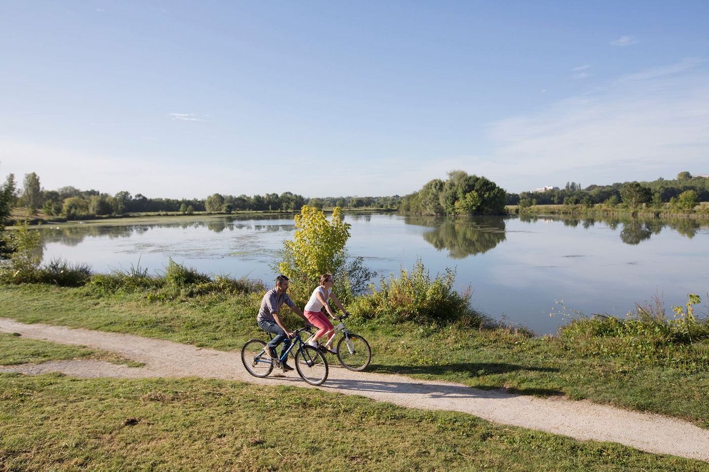 Vélo le long de la Charente