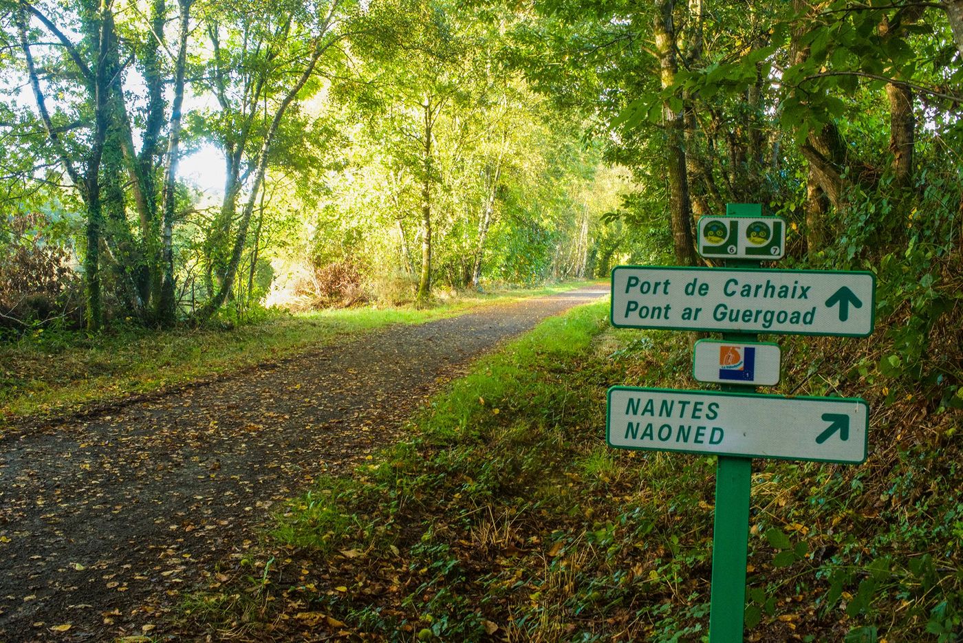 Véloroute vers Carhaix