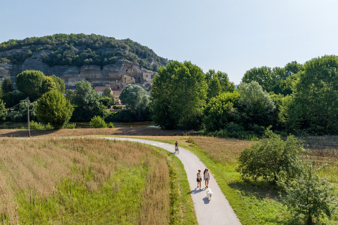 Vézère à vélo - Les Eyzies