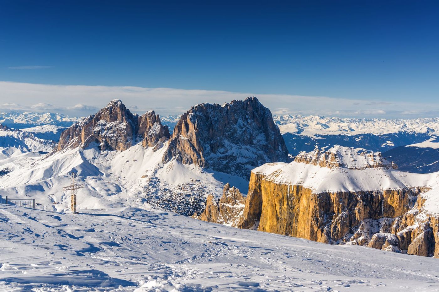 Val di Fassa Ski Italie